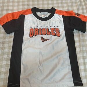 Baltimore Orioles Kids Shirt - Black, White, and Orange